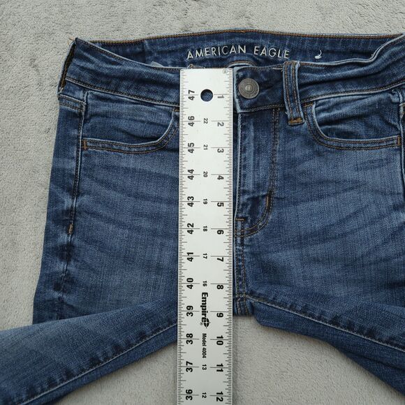 American Eagle Outfitters Blue Jeggings - Picture 8 of 16